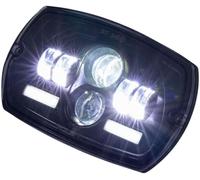 GENERICO FANALE COMPLETO ANTERIORE EVOK IRON LED PER PIAGGIO VESPA 50 SPECIAL CON CONVERTITORE DI TENSIONE
