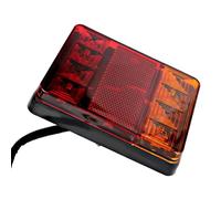 Generico Fanale posteriore 2 pz/set Lampade Posteriori Fanali Car Styling Spie DC 12V Parti per Rimorchio per Camion Barca 8 Auto Fanale posteriore