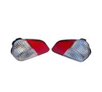 Generico Fanale Posteriore Per Auto Per Mitsubishi Per Outlander 2016-2018 8337A137 8337A136 Catadiottro Posteriore Con Lampadina E Fendinebbia Fanaleria posteriore(1Pair with bulb)