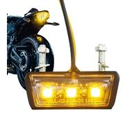 Generico Fanale Posteriore Per Moto,Fanale Posteriore Per Fuoristrada | Antivibrante ad Alta Intensità per la Guida Notturna