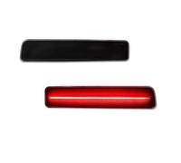 Generico Fanali Posteriori Gruppo luci ingombro laterali posteriori a LED per Mercury per Mountaineer 2002-2010 Flare Lamp Posizione luce parcheggio Fanalino(Red lens)