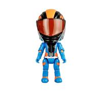 Generico Fantastiche Action Figure Trasformano Il Di Casco Caratteristica | Piccole action figure di motociclisti per ragazzi, ragazze, bambini, , adulti, decorazioni per la casa, desktop, ufficio