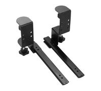 Genérico Far scorrere il cassetto della tastiera - sotto il ripiano del computer scrivania | Vassoio scorrevole regolabile per estensore, piattaforma ergonomica, organizer da tavolo ufficio