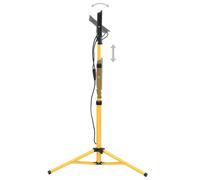 Generico Faretto a LED con Treppiede 2x100 W Bianco Caldo,Nero,4.9kg,149657