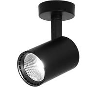 Generico Faretto a LED Montato a soffitto Faretto Regolabile Negozio di Abbigliamento Sfondo Compatible with la casa Parete COB Lampada Negozio Showroom Apparecchio di Illuminazione, plafoniera