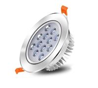 Generico Faretto orientabile da incasso a LED, faretto da soffitto dimmerabile for pareti d'accento domestiche, soggiorno, illuminazione di fondo(3000K Warm light,12W)