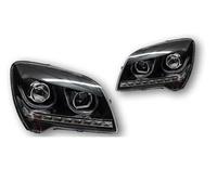 Generico Faro Anteriore Per Kia Per Sportage 2006-2012 Indicatore Direzione Abbagliante Angel Eye Lente Proiettore Fanali Anteriori