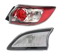 Generico Faro Posteriore Lampada Di Coda Lato Sinistro/destro Per Mazda 3 BL 2009 2010 2011 2012 2013 Lampada Freno Fanale Posteriore Con fanali posteriori per rimorchio(Right-2PC)