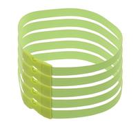 Generico Fasce Elastiche Regolabili per Sacco della Spazzatura Set da 5 Anelli Antiscivolo per Bidoni da 68-78 CM Dispositivo Fissaggio Sacchetti Riutilizzabile per Uso Domestico Design