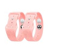 Generico Fasce per la digitopressione per la nausea per alleviare la nausea mattutina. Fasce per la malattia regolabili. Braccialetti per il mal di mare(Pink)