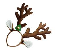 Generico Fascia Con Corna Di Cervo | Copricapo Per Interpretazioni Natalizie,Orecchie Festose Da Animale Con Fascia,Per Bambini Creatori Di Contenuti Feste A Tema Convention Eventi Fotografia Costumi