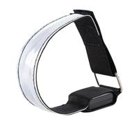 Generico Fascia da Braccio A LED Ricaricabile - Attrezzatura da Corsa Riflettente Ad Alta visibilità A 7 Colori | Canda di Braccio Comoda Resistente Ricaricabile