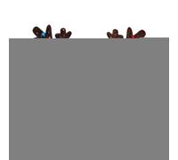 Generico Fascia da Testa con Corna - Fascia per Capelli per Feste | Alla Per Il Trucco E La Bellezza Degli Adulti - Per Matrimonio Viaggio Vacanza Picnic Barbecue Festa In Giardino Raduno Cena Palco