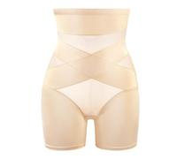 Generico Fascia Dimagrante Pancia Donna Modellante per Donna Modellanti per Corpo A Vita Alta Guaine Modellanti Biancheria Intima più Sottile La Coscia Body Fasciante Mutande Pancia Beige XXL
