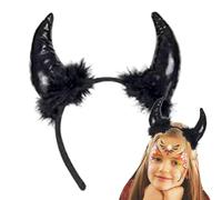 Generico Fascia fantasma di Halloween - Fasce di Halloween per le donne - per costumi, ragazze in costume da fantasma, fascia elastica per capelli a ragnatela per ragazze