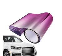 Generico Fascia Parabrezza Tinta Antisole,Pellicola Oscurante UV per Vetri | Adesivo Decorativo Esterno con Riduzione Calore per Parabrezza di Camion e Autoveicoli