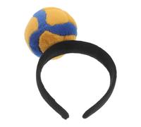 Generico Fascia per Capelli a Tema Calcio in Peluche e Cotone Pp, Design Divertente e Cartone Animato, Adatta per Feste di Calcio Favorire L'unione del Gruppo