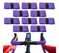 Generico Fascia per Tennista,Overgrip per Golf E Badminton 10 Pezzi - Avvolgimento Antiscivolo Assorbente Sudore per Allenamento Sportivo | per Baseball Manubrio Canna Pickleball