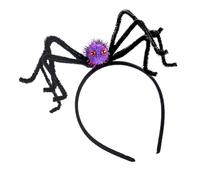 Generico Fascia ragno | Peluga Scary Black Spider Headband - Teste di costume per eventi a tema cosplay per capelli Women Kids Dance Trips Party Dress -Up Fun Attività