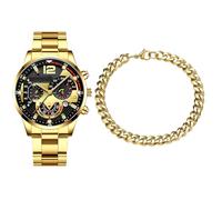 Generico Fashion Watches for Men, Classic Watch, Business Calendar Wristwatch with Bracelet, Stylish Accessory for Formal and Casual Occasions, Elegant Timepiece for Office or Evening Event