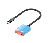 Generico Fast Data Type-C Converter, Ultra HD Display Adapter, Audio Output with Feature, Game Display Cable with Wide Compatibility, Screen with Sl esign, Type-C Adapter for Bedroom Dorm