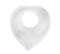 Genérico Faucet Splash Guard - Heart-Shaped Water Catcher Mat & Sink Protector | Riutilizzabile silicone Faucet Mat For Kitchen & Bathroom | Stylish Sink Accessory To Keep Countertops Dry & Clean