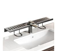 Generico Faucet Storage Rack - Large Capacity Space Saving Kitchen | Over The Sink Shelf Bathroom Storage 650g For Soap Sponge Brush Utensil Toiletry Decor Perfume Home Shower Apartment