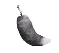 Generico Faux tailKeychain,Creative Furry Tails keychainFluffy Fox tail| Stylish Bag Charm Pendant Novel Furry tailAnimal tailkeychainfor Lover Mother Friend