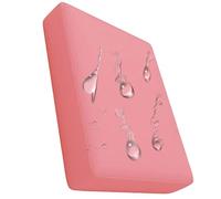 Generico Federa Cuscino Impermeabile Copridivano Seduta di Ricambio con Cerniera Colore Unito Copriseduta Divano da Giardino Lavabile in Lavatrice per Esterno Da Giardino Terrazzo(rosa,50x50x5cm)