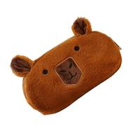 Generico Federmäppchen Capybara - 10.24 Inches Kuschelige Stifte Tasche | Plüsch Aufbewahrung Etui - Weiches Organizer Mäppchen Für Schule Büro Reisen Kosmetik Und Alltag Schüler Reise Aufbewahrung