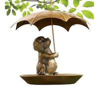 Genérico Feeder with Umbrella, Hummingbird Feeders For Outdoors Hanging, Holding Umbrella Design Feeder, All-Weather Exquisite Garden Yard Decorations Feeding Station For Patios Lawns