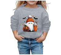 Generico Felpa a Maniche Lunghe per Ragazza Invernale Bambini Top Teenager Classics Divertenti Pullover Felpe Comfort E Stile Perfetta Bambine Ragazze 4-15 Anni