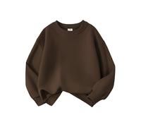 Generico Felpa a Maniche Lunghe per Ragazzi,Felpa Invernale Bambini Felpe con Cappuccio Basic Abbigliamento l'autunno e l'inverno Comfort Calore alla Bambino Ragazzi 3-14 Anni