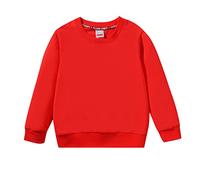 Generico Felpa a Maniche Lunghe per Ragazzi,Felpa Leggera da Bambino Felpe Girocollo Casual E Comode Abbigliamento l'autunno l'inverno Comfort Calore alla Tutti I Giorni Usura