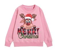 Generico Felpa a Maniche Lunghe per Ragazzi,Long Sleeve Sweatshirt Unisex Felpe Girocollo Sport Casual Solid Color/Print in Primavera E Autunno Bambini attività Sportive