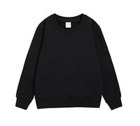Generico Felpa a Maniche Lunghe per Ragazzi Long Sleeve Sweatshirt Unisex Sportiva Accogliente Graziosa Solid Color/Print Moda Adolescenti Tutti I Giorni Usura