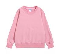 Generico Felpa a Maniche Lunghe per Ragazzi,Sweatshirt Calda Sportswear Pullover Senza Cappuccio Felpe con Basic Maglia Moda Adolescenti Tutti I Giorni Usura