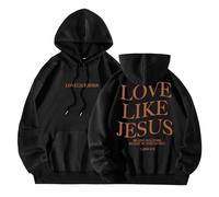 Generico Felpa A Maniche Lunghe Sweatshirt per Il Tempo Libero Felpe Oversize Top da Donna Puff con Cappuccio Pullover Baggy Soft Hoodie Tuta Ragazza