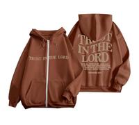 Generico Felpa A Maniche Lunghe Sweatshirt Stampa Casual Cappuccio Puff Felpe con Abbigliamento Baggy Soft Hoodie per Autunno E Inverno