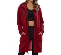 Generico Felpa A Maniche Lunghe Sweatshirt Vintage Cappuccio Felpe Oversize Top da Donna Carino Stampa Pullover Baggy Soft Hoodie Y2K Moda Streetwear