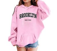 Generico Felpa Bambine con Cappuccio,Felpa Sportivo Bambina Leggero Hoodie Autunnale Casual Abbigliamento per Autunno Giacca alla Moda Taglia Tinta Unita Cerniere Primaverili e Inverno