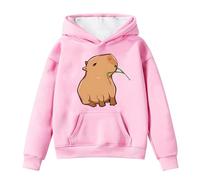 Generico Felpa Bambine con Cappuccio,Morbida Felpe Grafica per Ragazze Girocollo Ragazza Elegante Lunghe Divertenti Pullover Cappuccio Comfort e Calore alla Tutti I Giorni Usura