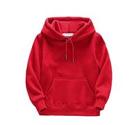 Generico Felpa Bambino con Cappuccio,Felpa Cappuccio Cerniera Felpe Girocollo Ultra Morbida Oversize Sweatshirt Calda per Sportswear Adolescenti Regalo Bambini attività Sportive
