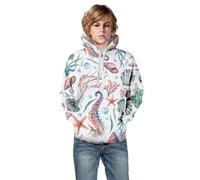 Generico Felpa Bambino con Cappuccio Senza Girocollo Felpe Casual E Comode Cappotto Homewear per Bambini Maglia A Maniche Lunghe in Primavera Autunno Ragazzi