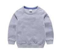 Generico Felpa Bambino Senza Cappuccio,Felpa Leggera da Felpe Girocollo Cappuccio Maglia A Maniche Lunghe Ultra Morbida Oversize per Tutti I Giorni Usura