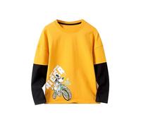 Generico Felpa Bambino Senza Cappuccio Leggera da Sport Casual Ragazzi Ragazze Maglione Accogliente Graziosa Abbigliamento per l'autunno e l'inverno in Primavera Autunno 3-14 Anni