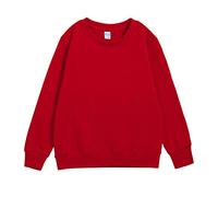 Generico Felpa Bambino Senza Cappuccio,Sweatshirt Cappuccio Felpe Girocollo Accogliente Graziosa Teen's Sweatshirt Ultra Morbida Oversize per Bambini attività Sportive