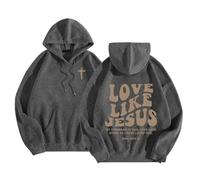 Generico Felpa Cappuccio Uomo Cerniera Cardigan Felpe con Solid Color Pile in Memory Foam Confortevole Casua Hip Hop Streetwear