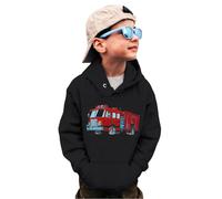 Generico Felpa con Cappuccio a Maniche Lunghe per Ragazzi Cappuccio/Sweatshirt Sportiva Tasche Zip Intera Cerniera in Primavera E Autunno Bambini attività Sportive