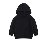 Generico Felpa con Cappuccio a Maniche Lunghe per Ragazzi,Felpa Cerniera Felpe Girocollo Accogliente Graziosa Sport Casual Solid Color/Print Bambini E Ragazzi